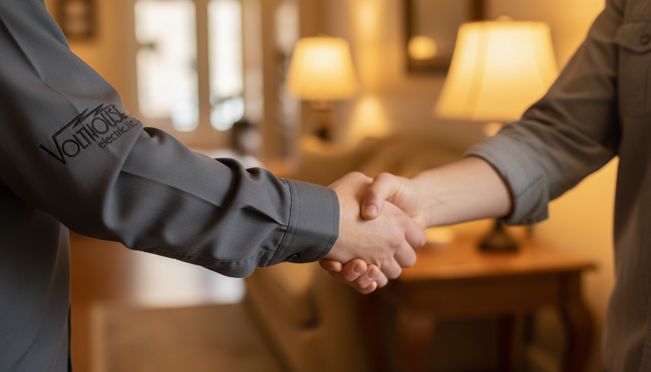 Professional handshake